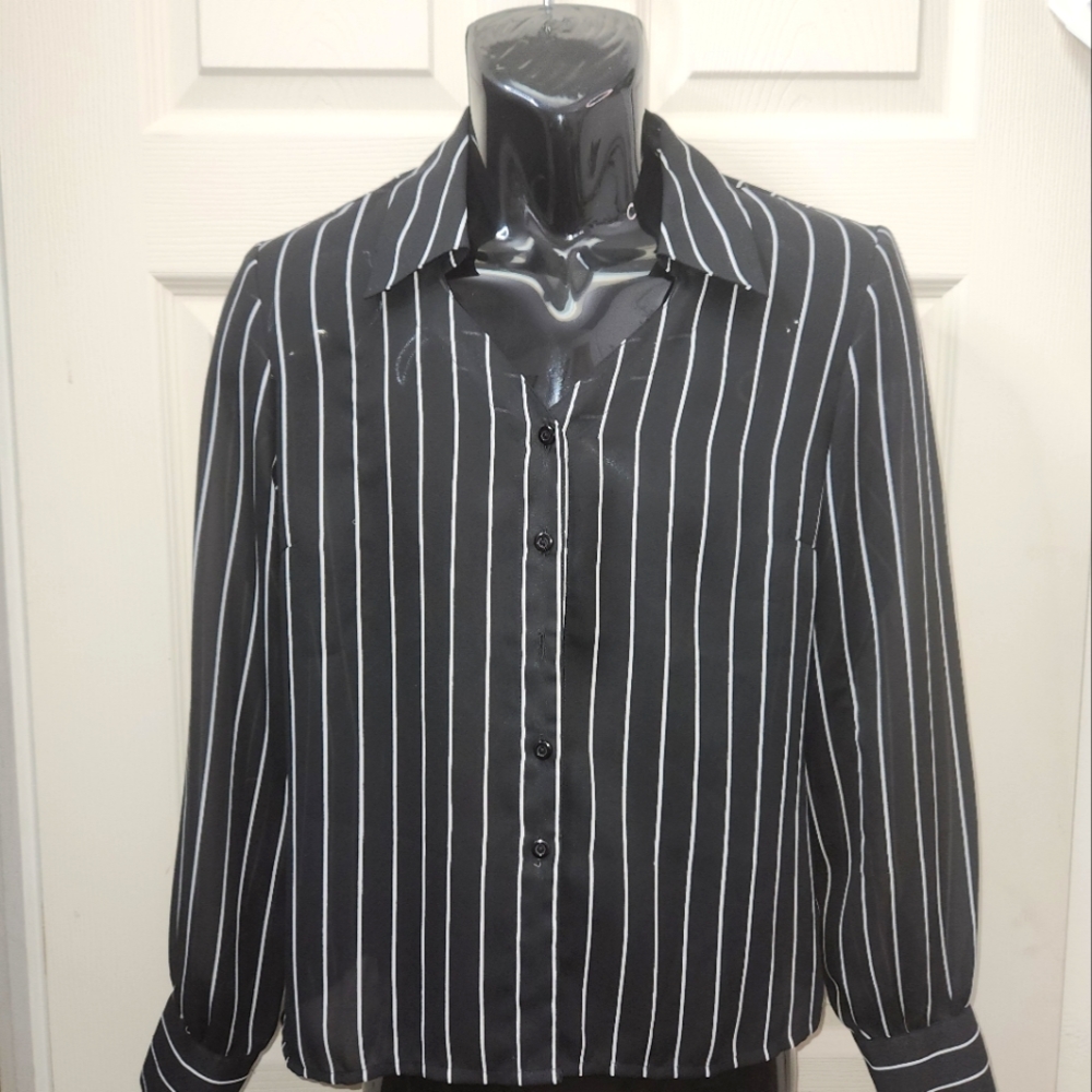 Newport News pinstripe button down